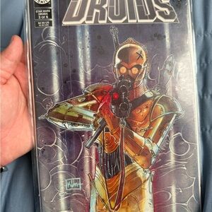 Star Wars Droids Comic Book with Gold and Black Cover